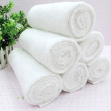 1PC Cotton White Soft Home Hotel Bath Towels Washcloths Travel Hand Towel Decor