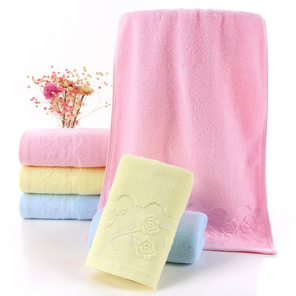Double Sided 100% Cotton Towel Limit 32 Strands Thickened Cotton Face Bath Towel Household Home Bathroom Hotel Daily Necessities