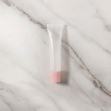 Empty cosmetic container packaging Print logo 50pcs Pink gold Squeeze lipgloss tube container