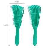 YBLNTEK Hair Brush Detangling Brush Scalp Massage Hair Comb Detangler Hairbrush for Dry Wet Curly Hair Home Barber Accessories