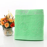 Pure Cotton Plain Bath Towels, Beach Towels, Supermarket Gifts, Absorbent and Quick-drying Multifunctional Bath Towels
